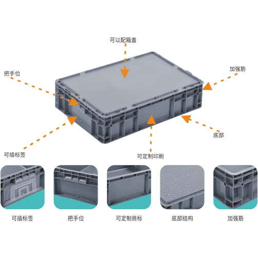 WL系列汽配物流周转箱